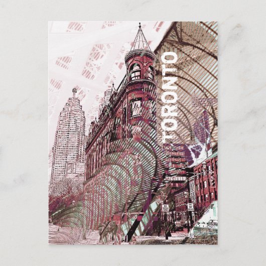 Carte postale de la construction de fer plat de To (Devant)