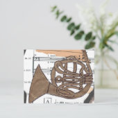 Carte postale de la Corne (Debout devant)