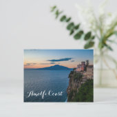Carte postale de la côte d'Amalfi (Debout devant)