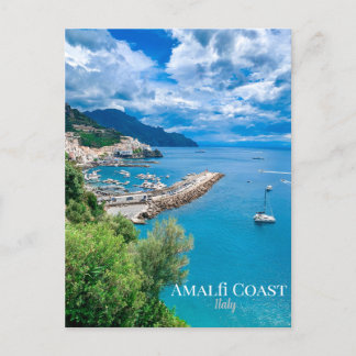 Carte postale de la côte d'Amalfi