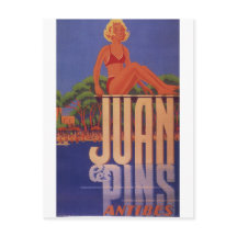 Carte postale de la Côte d'Azur Juan Les Pins Anti