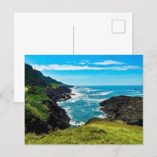 Carte postale de la côte de l'Oregon