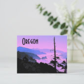 Carte postale de la côte de l'Oregon (Debout devant)