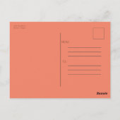 Carte postale de la côte de l'Oregon (Dos)