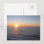 Carte postale de la côte de l'Oregon (Devant / Derrière)