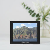 Carte postale de la côte de Napali (Debout devant)