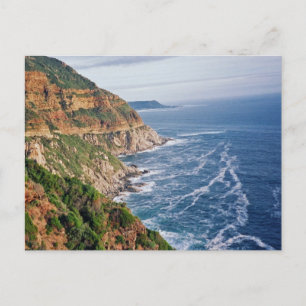 Carte postale de la côte sud-africaine