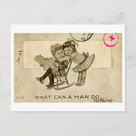 Carte postale de la cour (1911) (Devant)