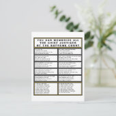 Carte postale de la Cour suprême drôle Poésie de l (Debout devant)