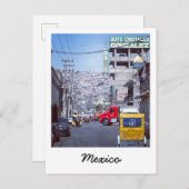 Carte postale de la culture mexicaine (Devant / Derrière)