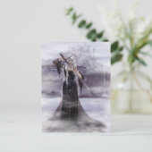 Carte postale de la dame d'Avalon (Debout devant)