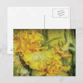 Carte Postale De La Déesse D'Art D'Été (Devant / Derrière)