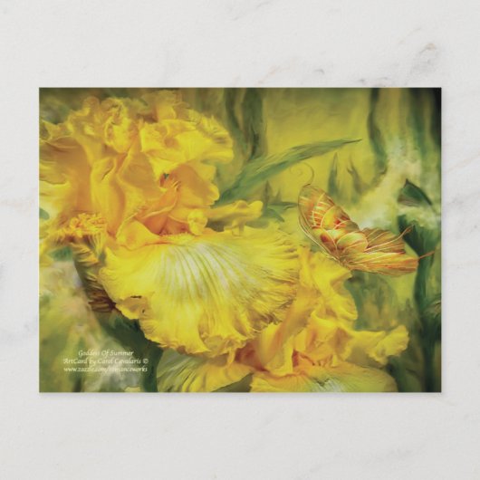 Carte Postale De La Déesse D'Art D'Été (Devant)