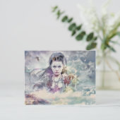 Carte postale de la déesse de la mythologie (Debout devant)