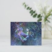 Carte postale de la déesse Durga (Debout devant)