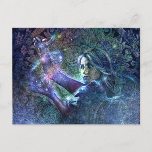 Carte postale de la déesse Durga (Devant)