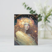 Carte postale de la déesse Imaginaire (Debout devant)