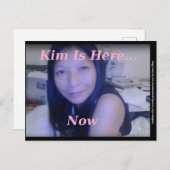Carte postale de la déesse Kim de Dan Cilley (Devant / Derrière)