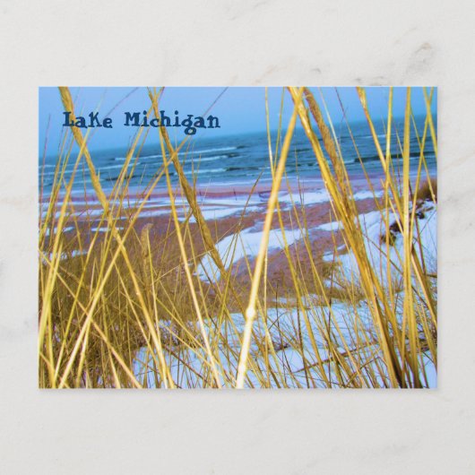 Carte postale de la dune du Michigan (Devant)