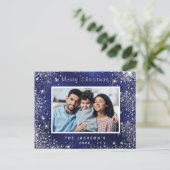 Carte postale de la famille de la parties scintill (Debout devant)