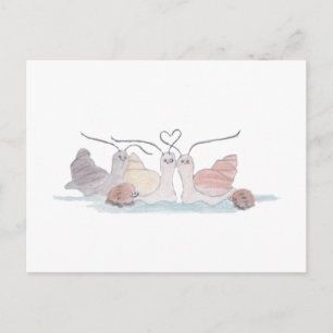 Carte postale de la famille des snacks