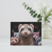 Carte postale de la famille Ferret (Debout devant)