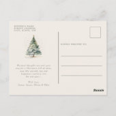 Carte postale de la famille Gold Star (Dos)