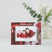 Carte postale de la famille Poinsettia Red Christm (Debout devant)