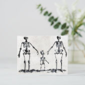 Carte postale de la famille Skeleton (Debout devant)