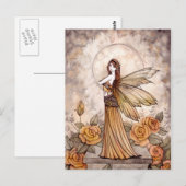 Carte postale de la fée Sienna Rose (Devant / Derrière)