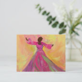 Carte postale de la femme africaine (Debout devant)