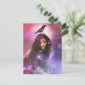 Carte postale de la femme de médecine (Debout devant)