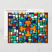 Carte postale de la fenêtre Canterbury (Devant / Derrière)