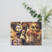 Carte postale de la fenêtre Masque Carnaval (Debout devant)