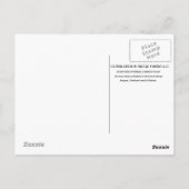 CARTE POSTALE DE LA FERME DE COBBLEROCK RIDGE (Dos)