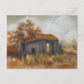 Carte postale de la ferme de grange rustique (Devant)