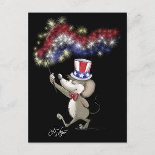 Carte postale de la fête de la nuit de Moe's Happy