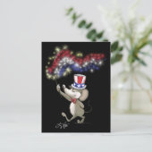 Carte postale de la fête de la nuit de Moe's Happy (Debout devant)