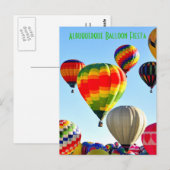 CARTE POSTALE DE LA FÊTE DES CERFS-VOLANTS D'ALBUQ (Devant / Derrière)
