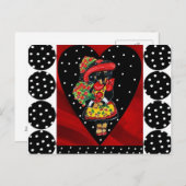 Carte postale de la Fête des mères (Devant / Derrière)