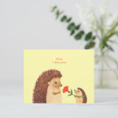 Carte postale de la fête des mères (Debout devant)