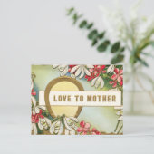 Carte postale de la Fête des Mères (Debout devant)