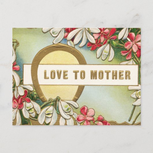 Carte postale de la Fête des Mères (Devant)