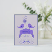 Carte postale de la fête des mères avec amour et o (Debout devant)