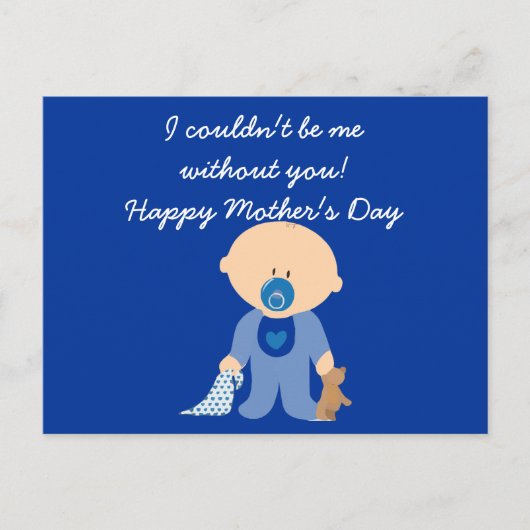 Carte postale de la fête des mères Be Me (Devant)