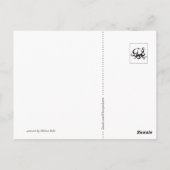 Carte postale de la fête des mères de mignonne Slo (Dos)