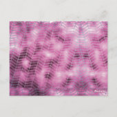 Carte postale de la fête des mères florale noire (Dos)