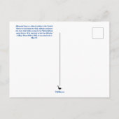 Carte postale de la fête des morts (Dos)