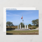 Carte postale de la fête des morts (Devant / Derrière)