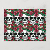 Carte postale de la fête des morts - Halloween (Devant)